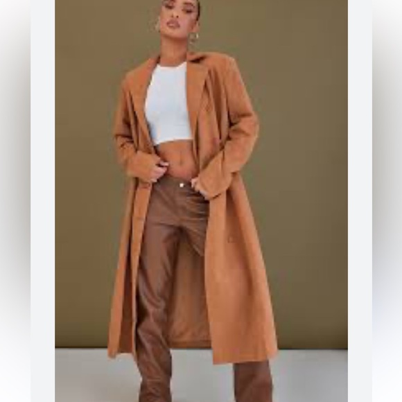 TRENCH COAT Elegant Brown - Picture 3 of 15